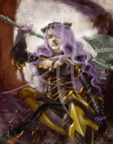 Fanart of Camilla from Fire Emblem