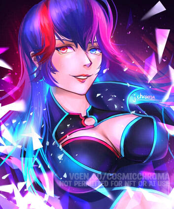 Original Character "Light Mayer" commission